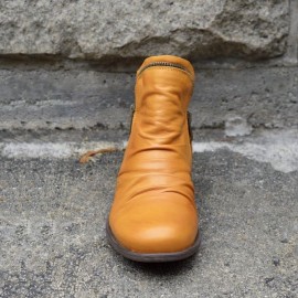 Casual Fashion Low Heel Winter Boots