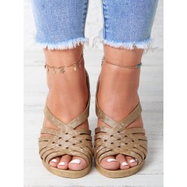 Soft Sole Comfortable Casual Waterproof Strap Sandals