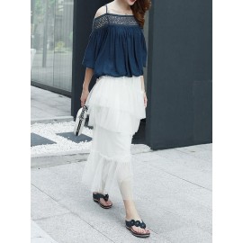 Vintage Floral Casual Wedge Flip-Flops