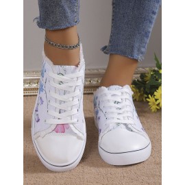 Fashion Floral Ultralight Breathable Sports Canvas Shoes