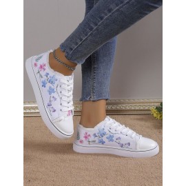 Fashion Floral Ultralight Breathable Sports Canvas Shoes