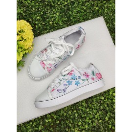 Fashion Floral Ultralight Breathable Sports Canvas Shoes