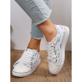 Fashion Floral Ultralight Breathable Sports Canvas Shoes