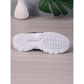 Sports Color Block Wearable Slip On Flat Heel Slip On Printing