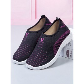 Middle Aged And Elderly Breathable Soft Sole Walking Shoes