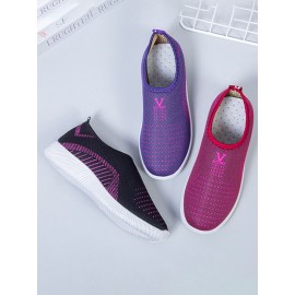 Middle Aged And Elderly Breathable Soft Sole Walking Shoes