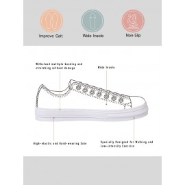 Floral Casual Canvas  Shoes