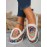 Ethnic Ethnic Non-Slip Slip On Flat Heel Deep Mouth Shoes Printing